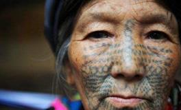 独龙族纹面的原因，纹面的种类