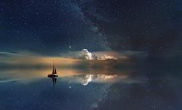 梦见无月亮的夜空