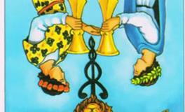 塔罗牌圣杯二逆位代表什么意思？