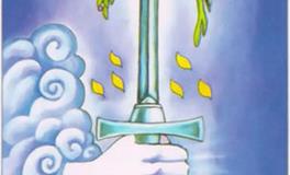 塔罗牌宝剑一正位代表什么意思？