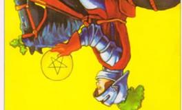 塔罗牌星币骑士逆位代表什么意思？