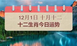 十二生肖今日运势2025年12月1日